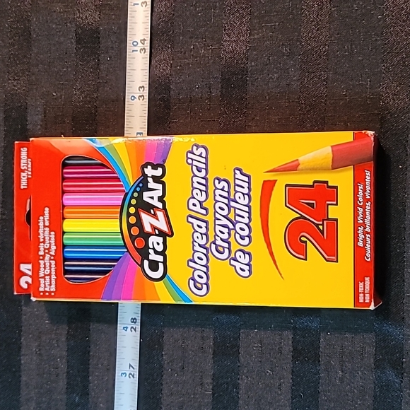 A lot of stationery w/ pencil, pencil crayons,highlighters, pens, all NWT unopen - Picture 3 of 8